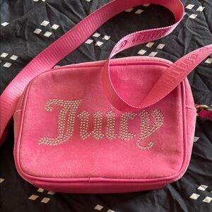 Juicy Couture Vibrant Pink Crossbody Bag